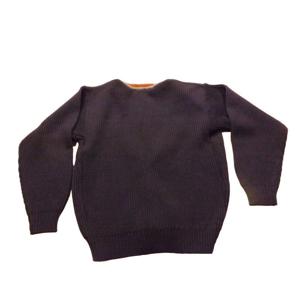 Jon Weston LTD Cardigan Sweater Women Sz L 16‎ - 18 Made In USA Vintage Blue NWT - Picture 5 of 5